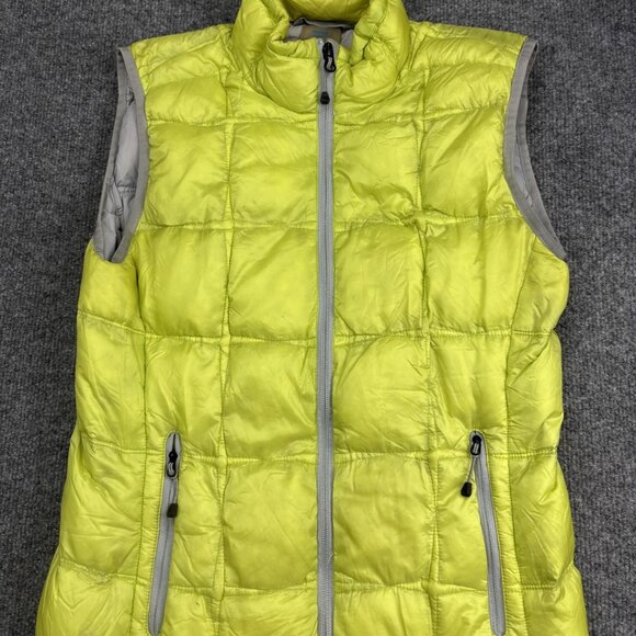 Eddie Bauer Jackets & Blazers - Eddie Bauer First Ascent Vest Womens Medium Yellow EB800 Down Puffer Zip Outdoor